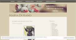 Desktop Screenshot of maria-durand.com